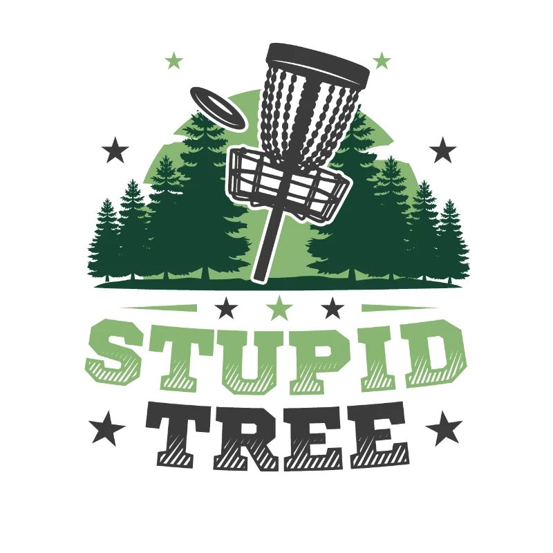 Frisbee Golf Stupid Tree Disc Golf Tee