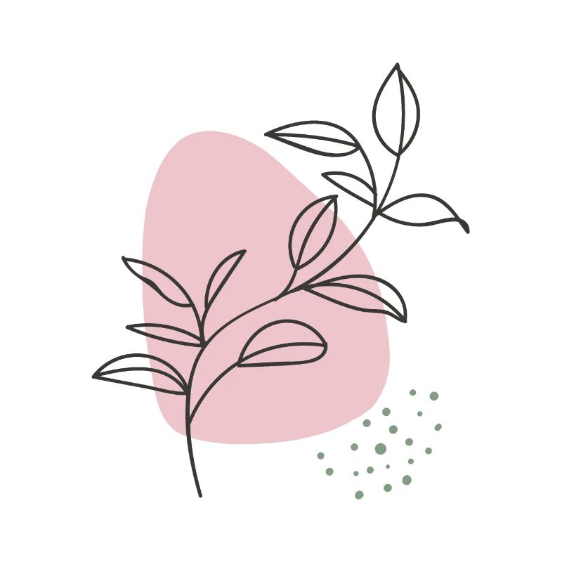 Fleur dessinée à la main 3