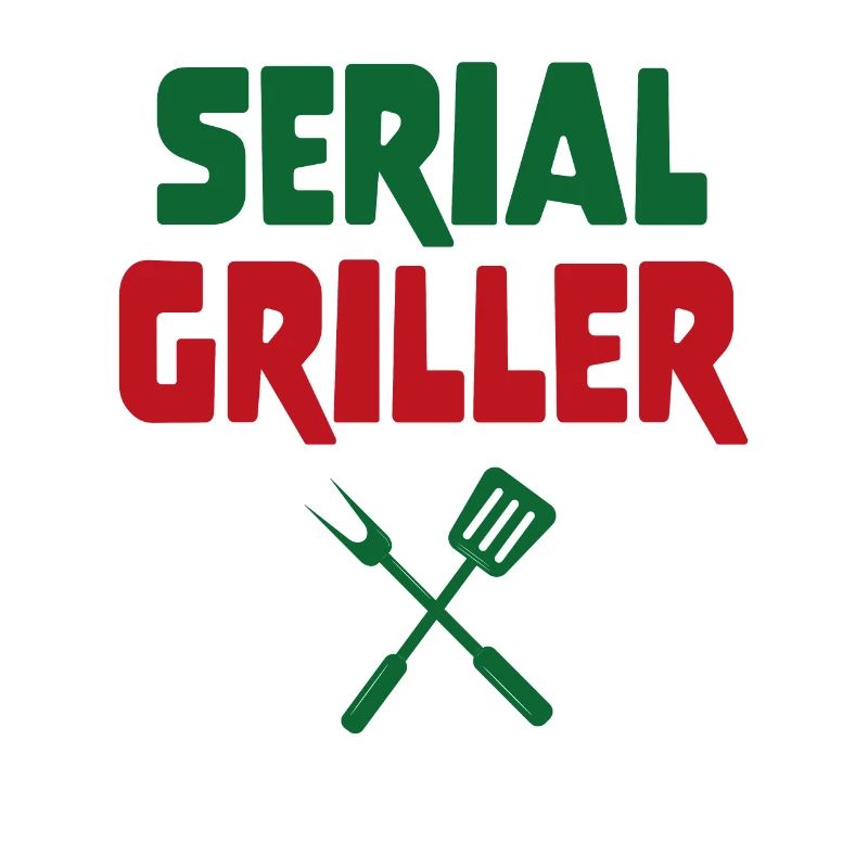 Serial Griller Gift Father BBQ Master