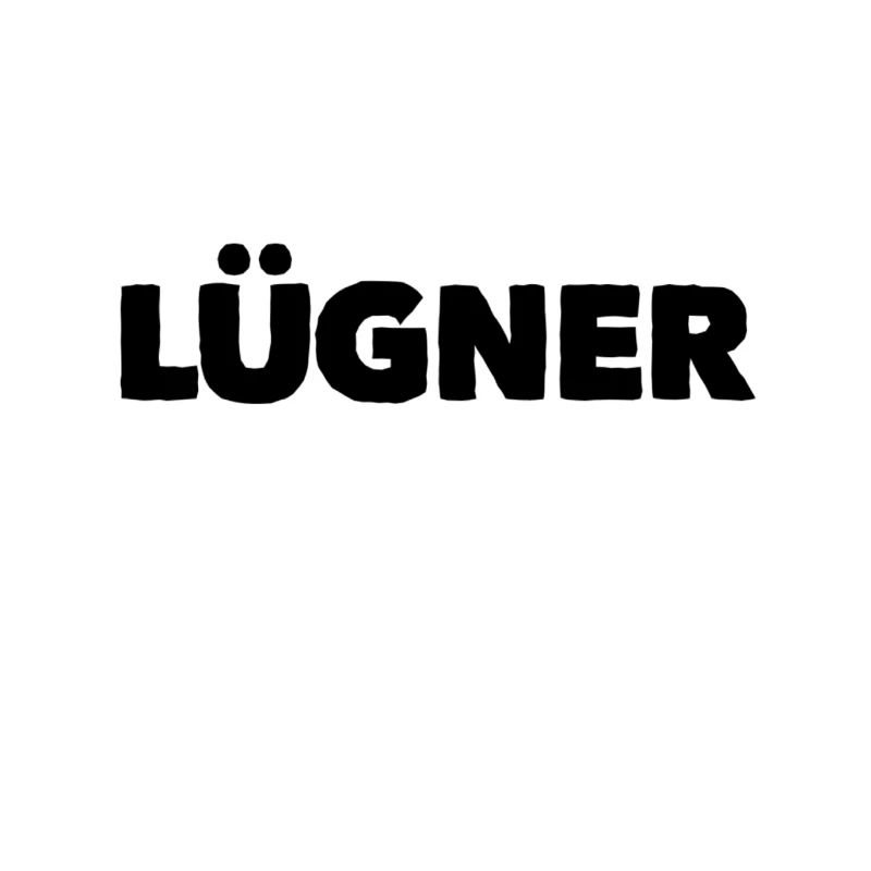 vor dir steht ein Lügner