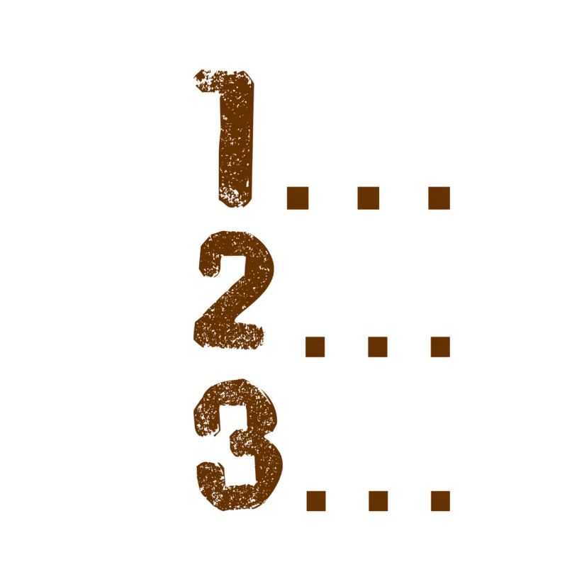 Je compte jusqu’à trois