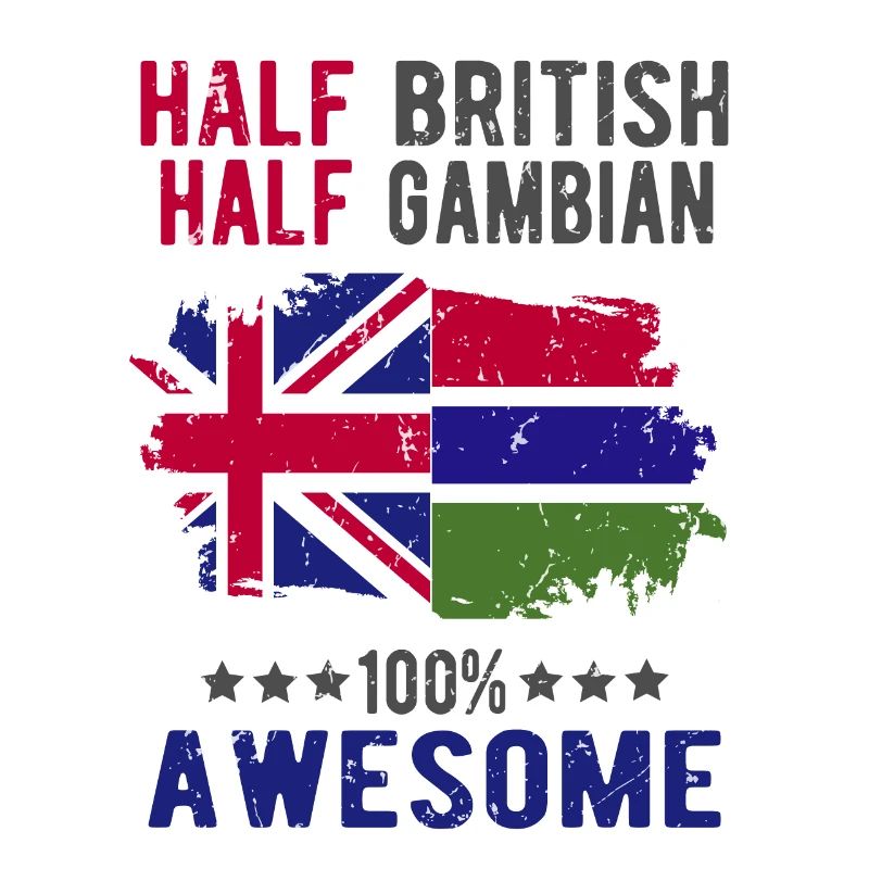 Half British Half Gambian