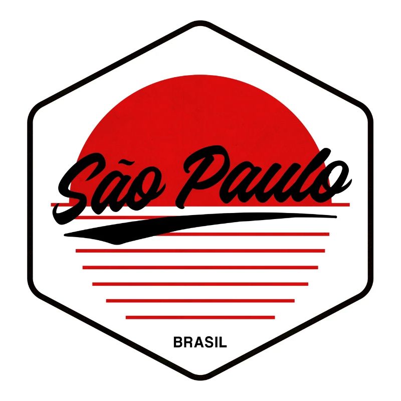 Cœur du Coucher de Soleil de São Paulo