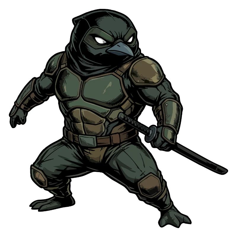 Fierce Penguin Ninja