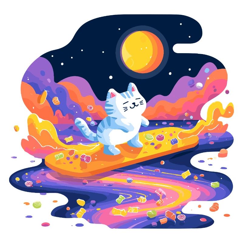 Cats on sugar stream