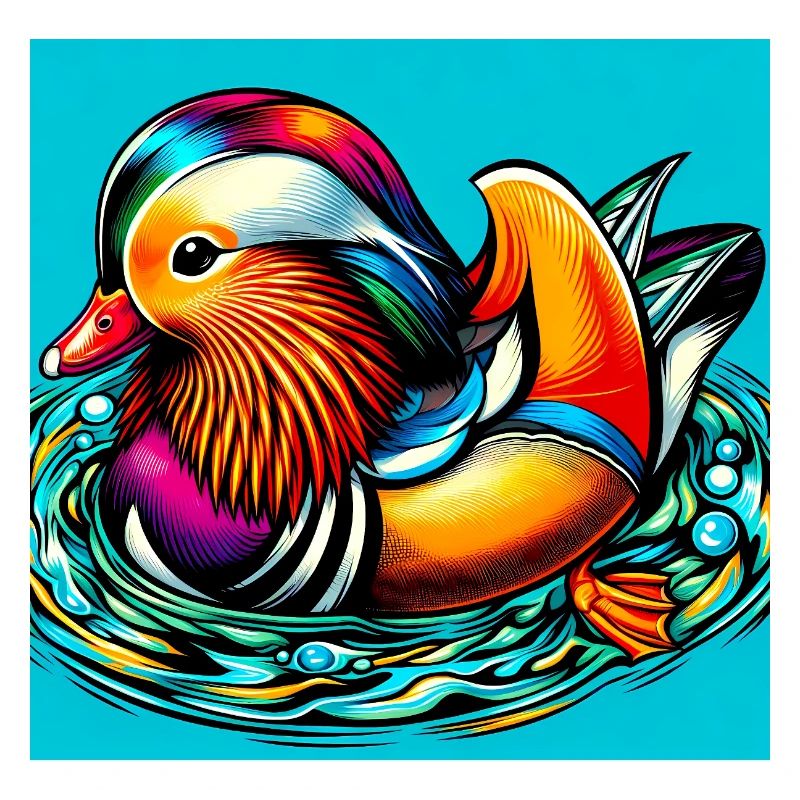Mandarin duck