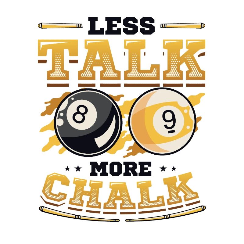 Less talking, more chalk