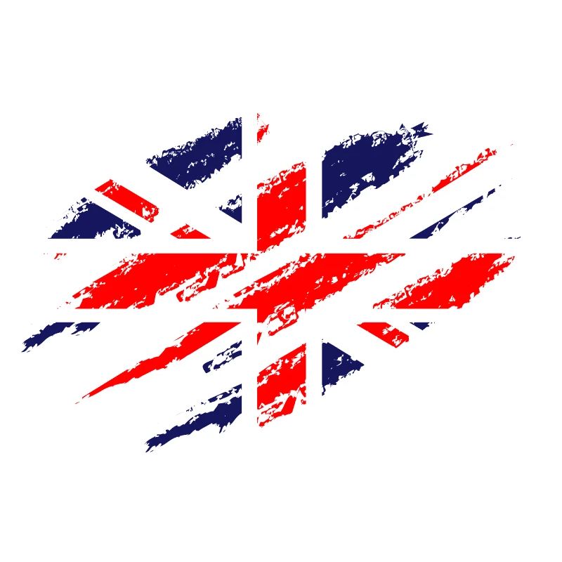 Union Jack Flag Great Britain Flag Scratch UK