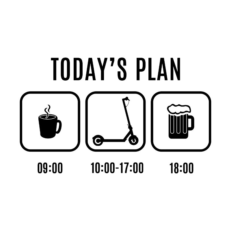 Plan For Today E-Scooter I E-Scooter Scooter