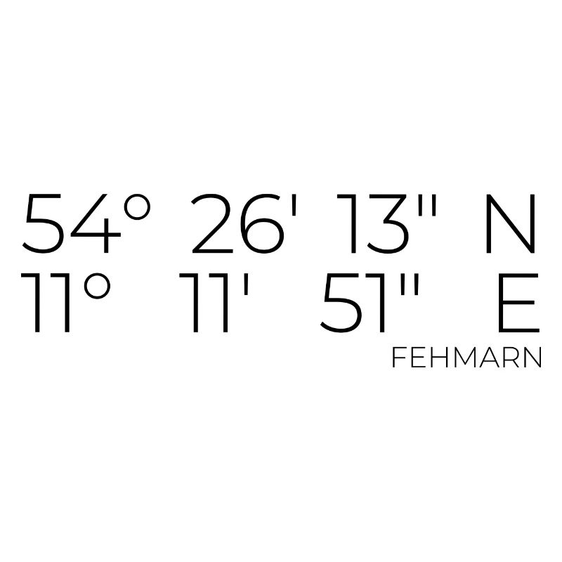 Coordinates Fehmarn