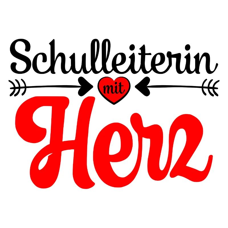 Schulleiterin mit Herz Abschiedsgeschenk Abschied