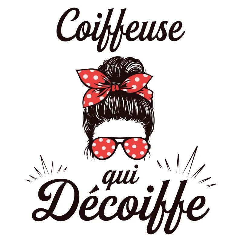 Chignon Métier Coiffeuse Géniale Super Coiffeuse