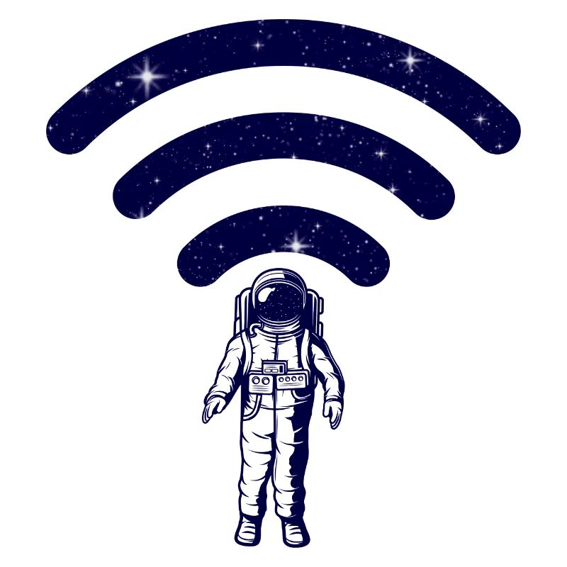 Astronaut wifi area