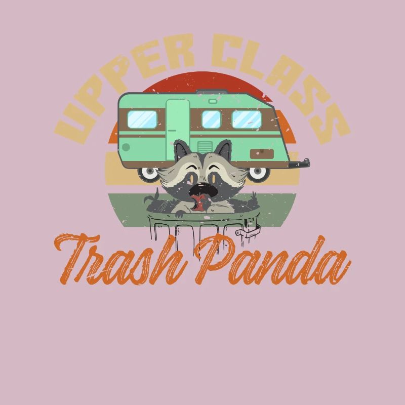 Upper class trash panda – Panda, bear, raccoon