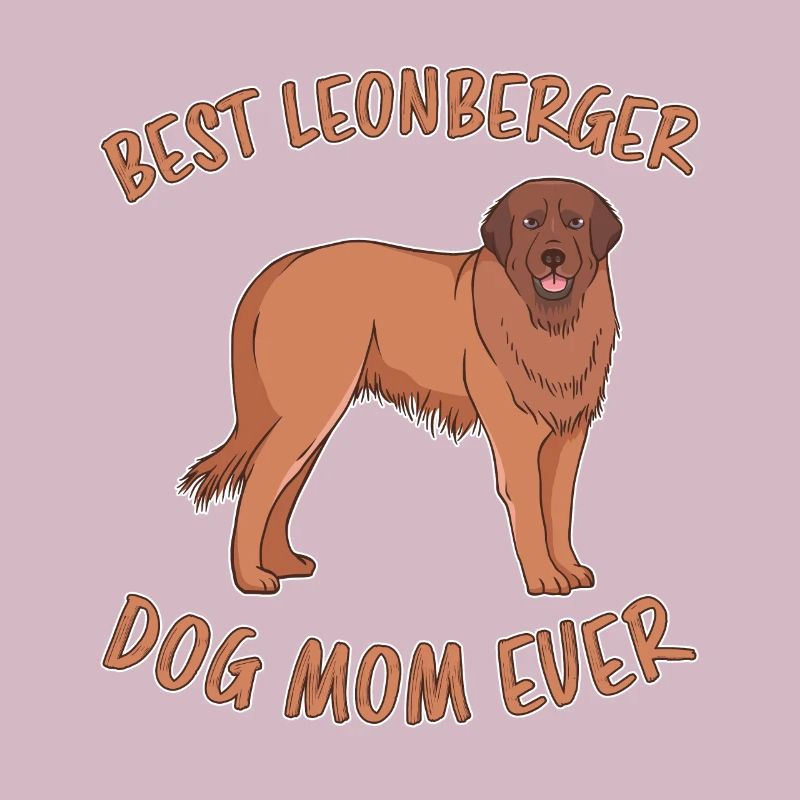 Leonberger Maman Chien S’amuser à dire Leonberger Cadeau