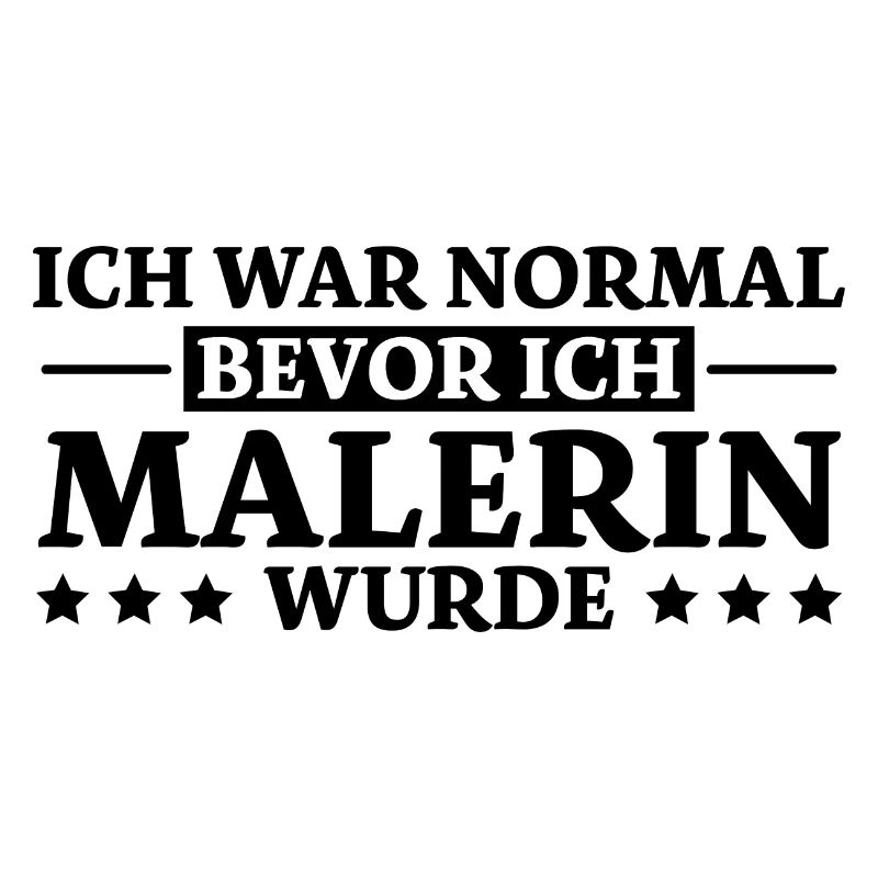 Malerin Spruch Malermeister Beruf Malerin Geschenk