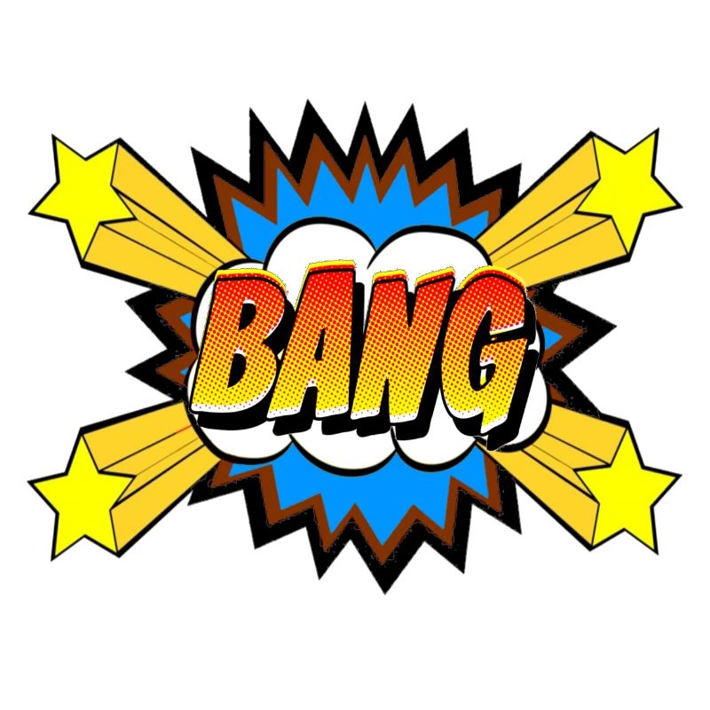 Comic Font Bang Retro Design