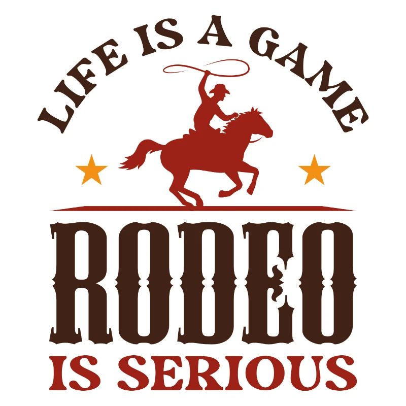 Das Leben ist ein Spiel Rodeo ist ernst