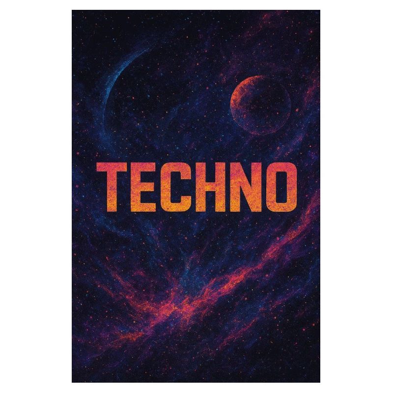Design techno spatial futuriste