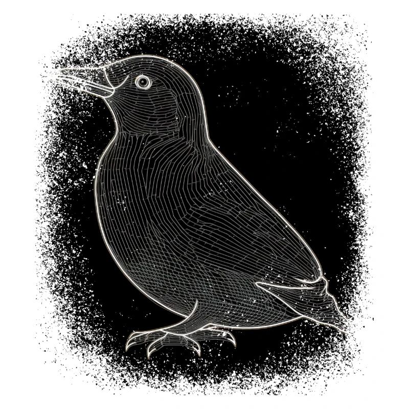 Dance Birthday Present DJ Choreo Chinstrap Penguin