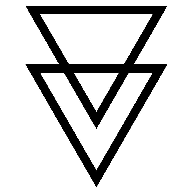Triangles symboles vecteur