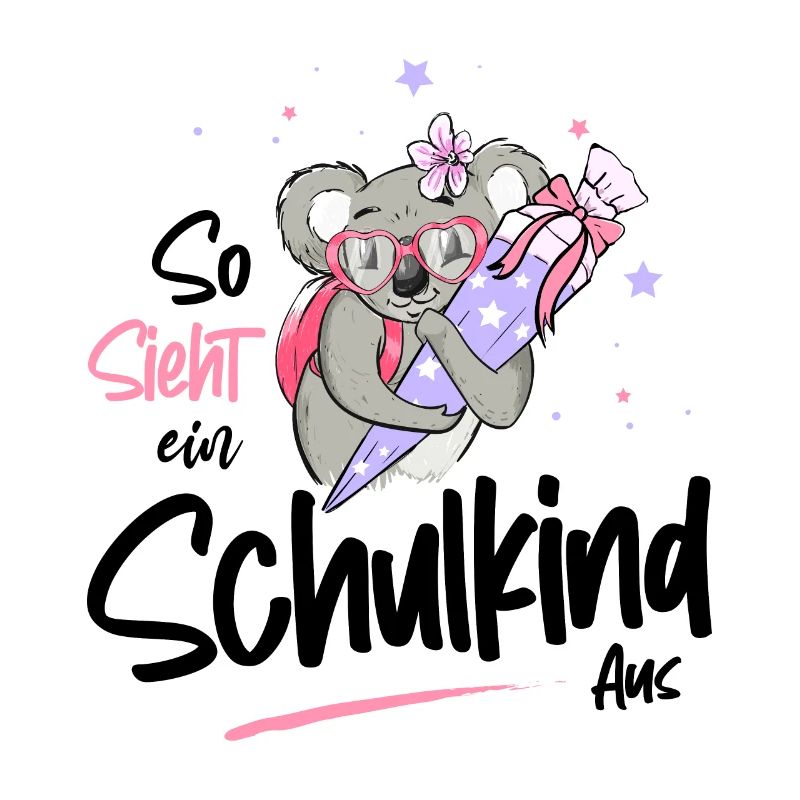 Scolarisation de première classe motif avec koala