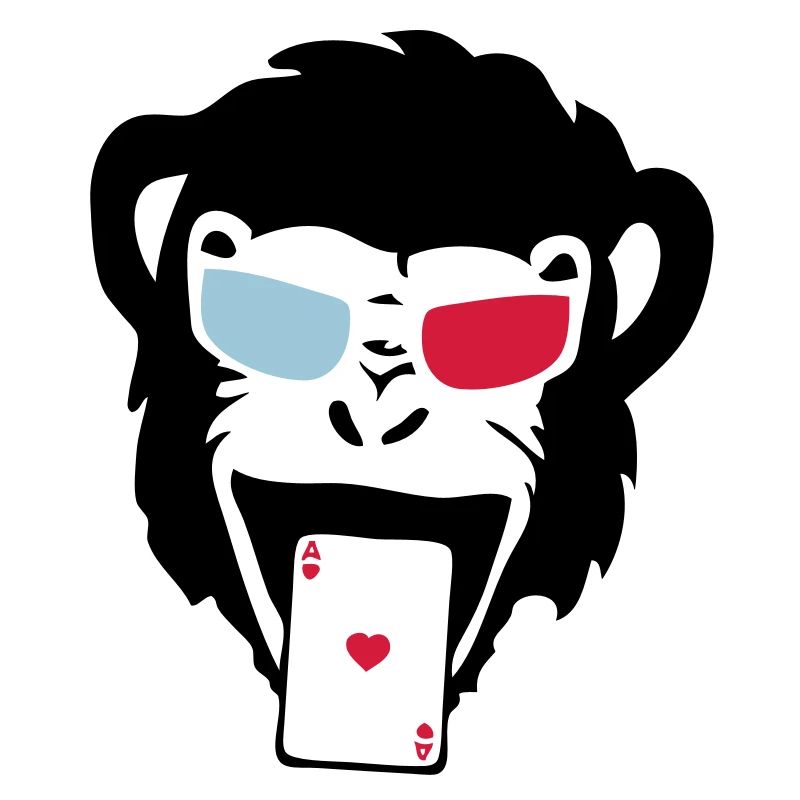 Affe Gorilla Affe tete5 poker2