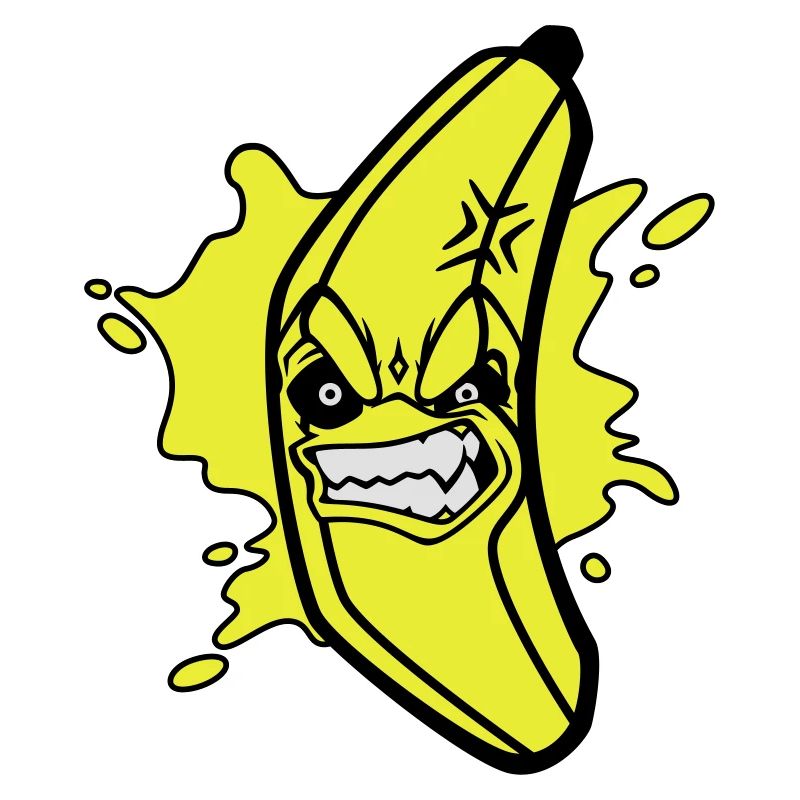 Angry banana