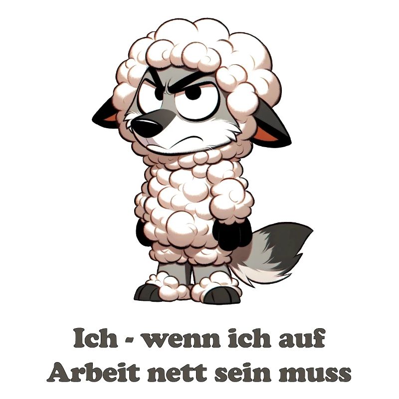Wolf in sheep's clothing at work