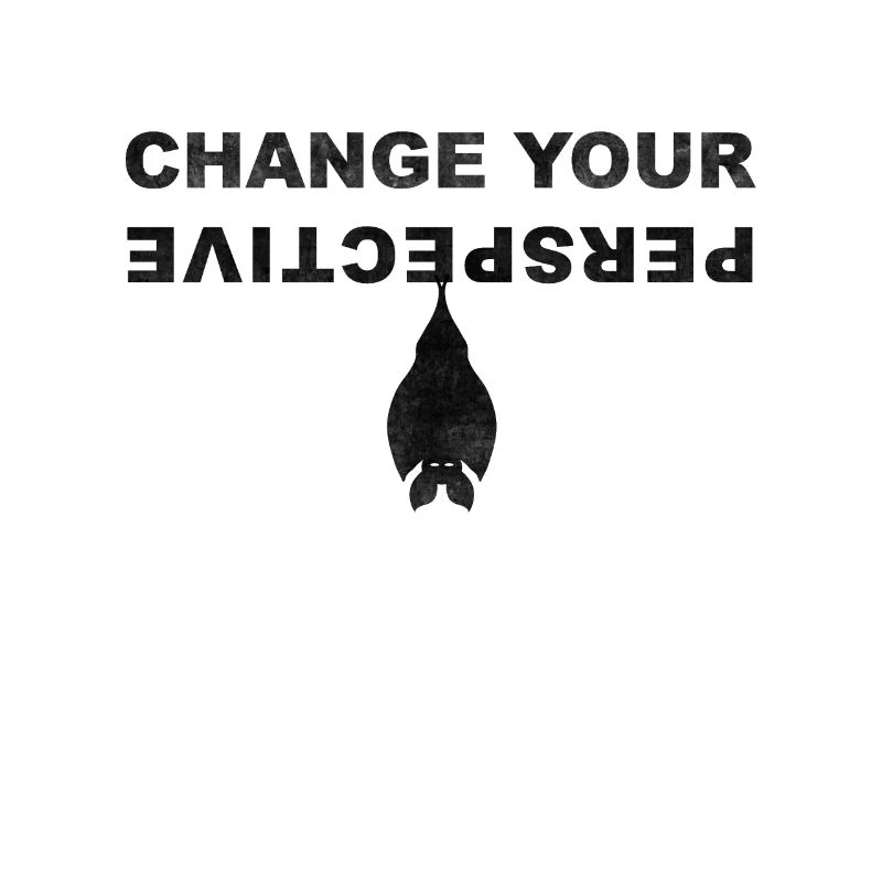 Change Your Perspective - Hängeschläger in Schwarz