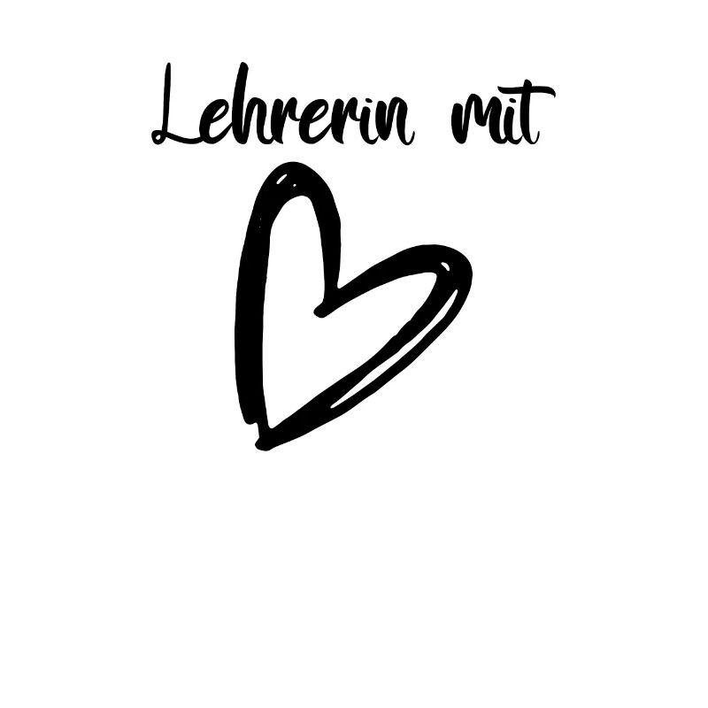 Lehrerin mit Herz Abschied Schulklasse Abschluss