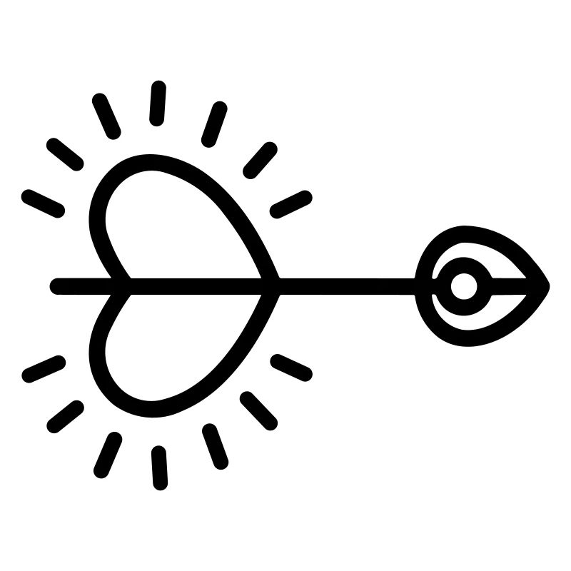 Herz-Pfeil