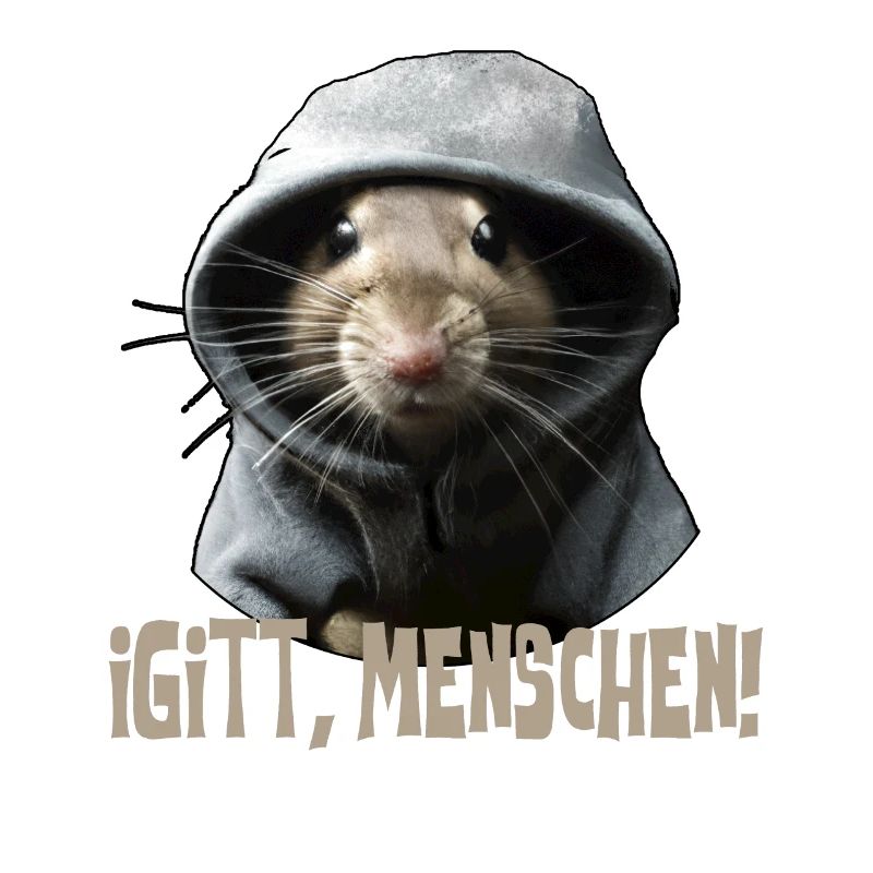 Igitt Menschen Ratte Lustiges Spruch Statement Sar