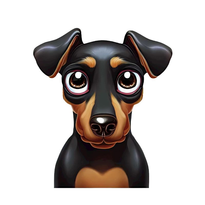 Delightful Doberman Pawsomeness