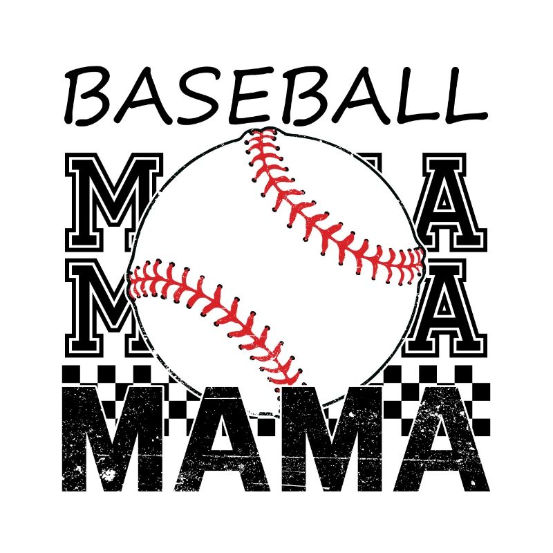 Baseball Mama verzweifelt Muttertag Mama