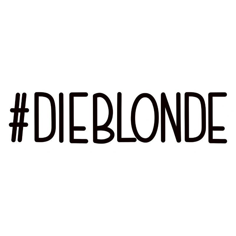 #DIEBLONDE Blond Blondes Haar Blondhaarig