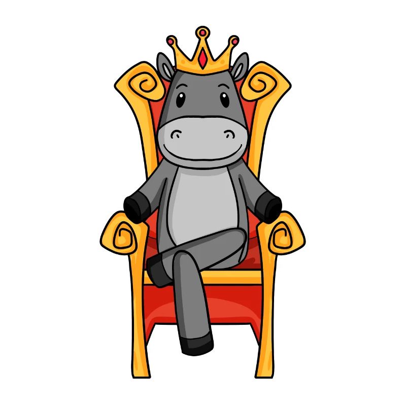 King Donkey - Throne Queen Ruler