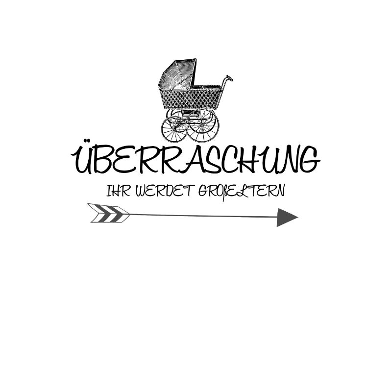 Überraschung Großeltern - Elterngeschenk Opa / Oma