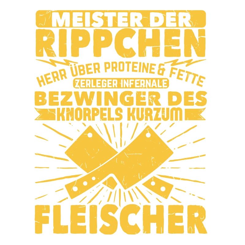 Meister Der Rippchen Ich Bin Fleischer Metzger
