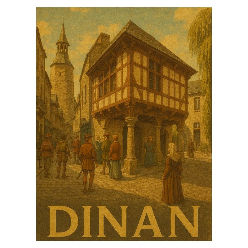 Mittelalterliches Stadtleben in Dinan