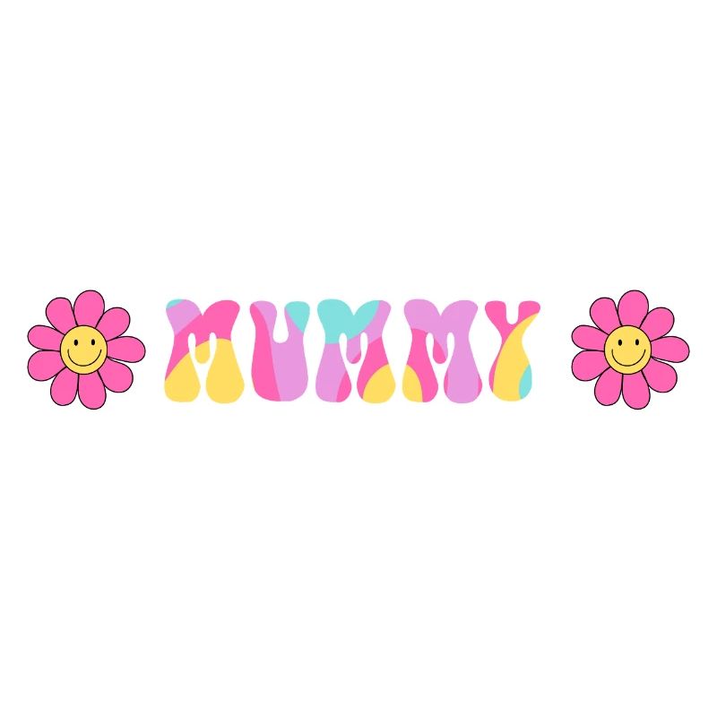 Florale Mom Vibes - Geschenkidee - Geschenk