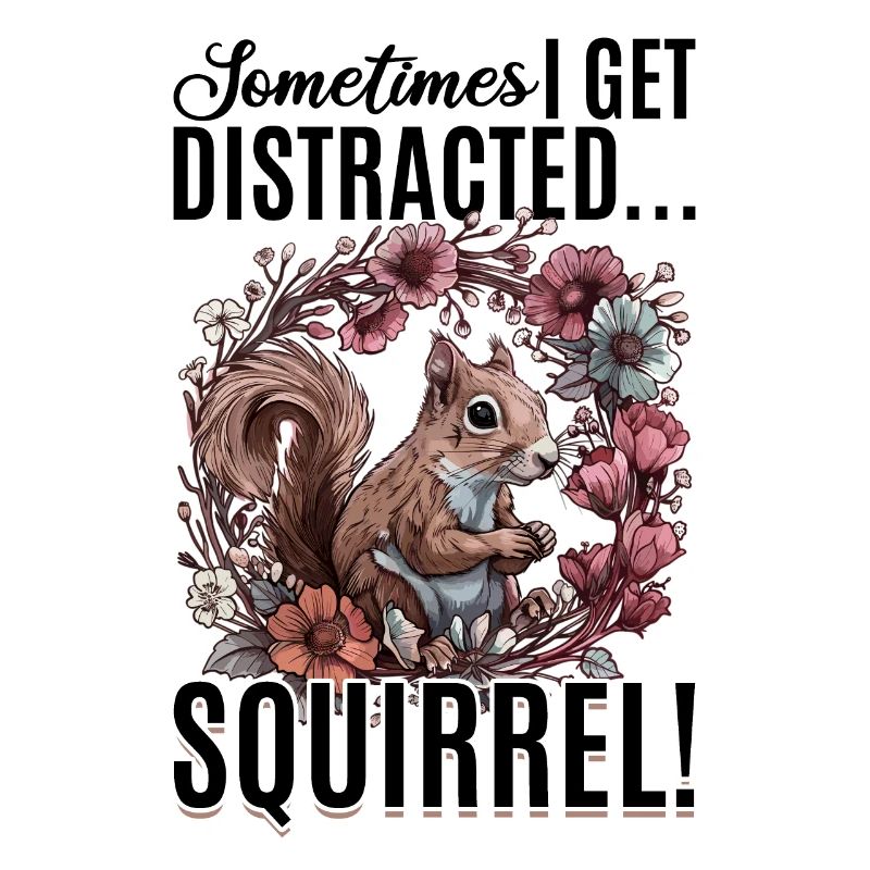 Funny Squirrel Animal Squirrel Squad