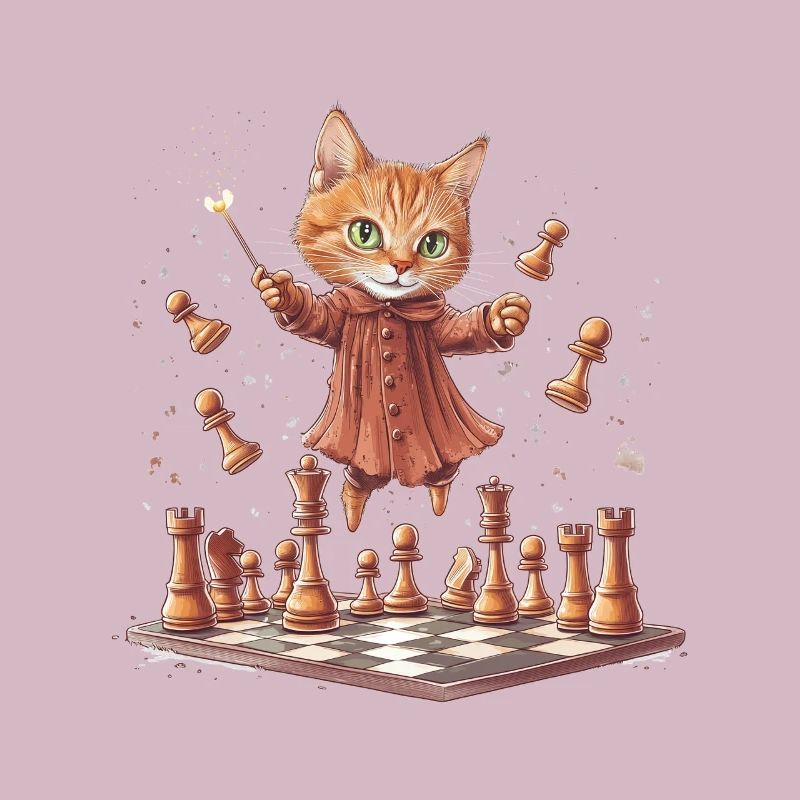 Schach-Katze