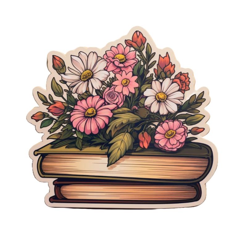 Bücher Sticker