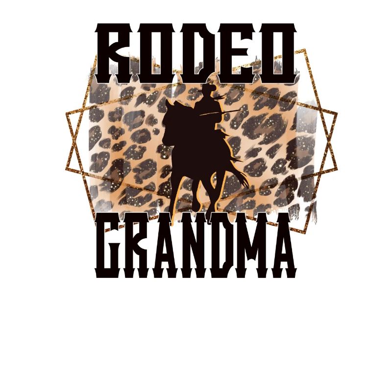 Rodeo Oma Beste Rodeo-Reiter Großmutter Geschenk