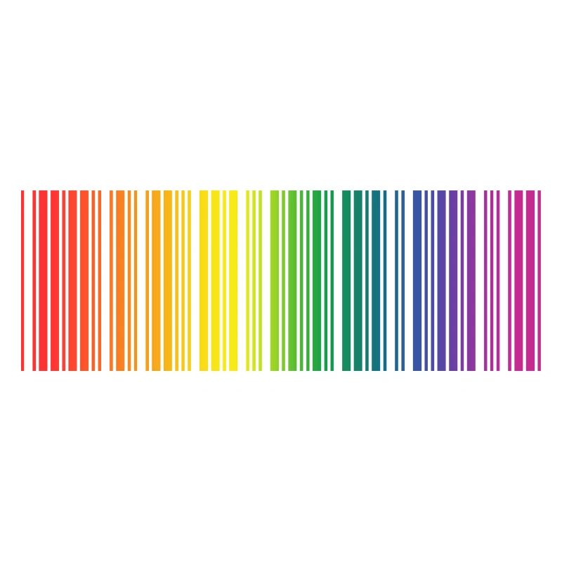 Make Love Barcode Scanbar Rainbow Gift LGBT