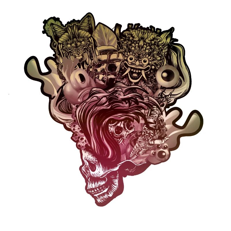Head Blown Skull