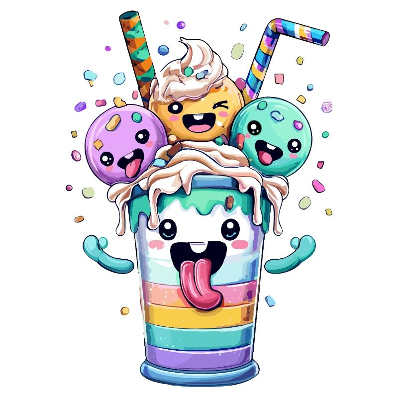 Rainbow Smoothie Party