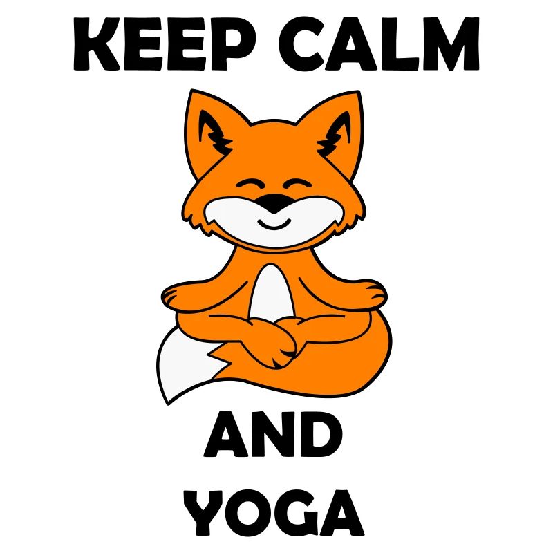 yoga fuchs keep calm