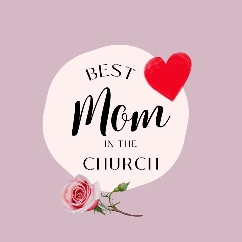 Beste Mutter in der Kirche